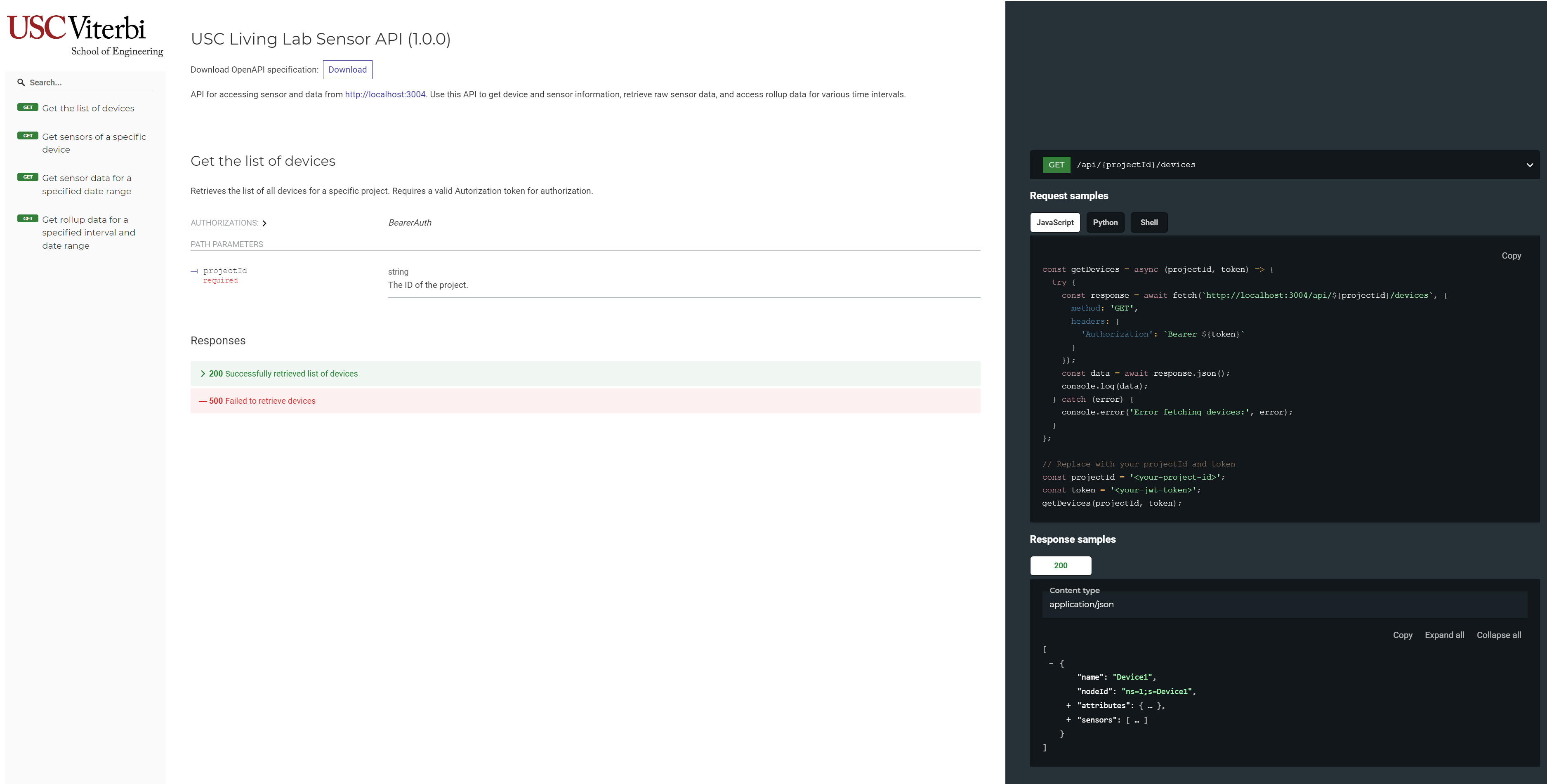 API Documintation